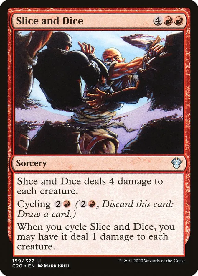 2020 Commander 2020 Slice and Dice uncommon #159 unlisted card image
