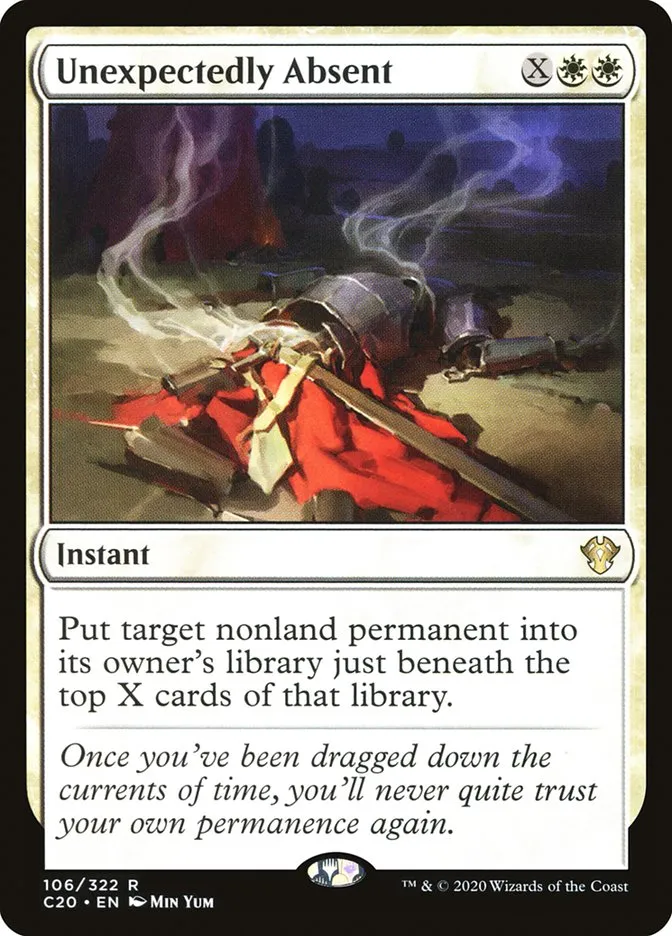 2020 Commander 2020 Unexpectedly Absent rare #106 unlisted card image