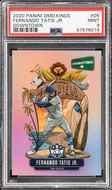 2020 Donruss Diamond Kings Fernando Tatis Jr. Downtown #D5 card image