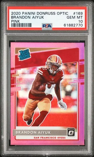 2020 Donruss Optic Brandon Aiyuk #169 card image