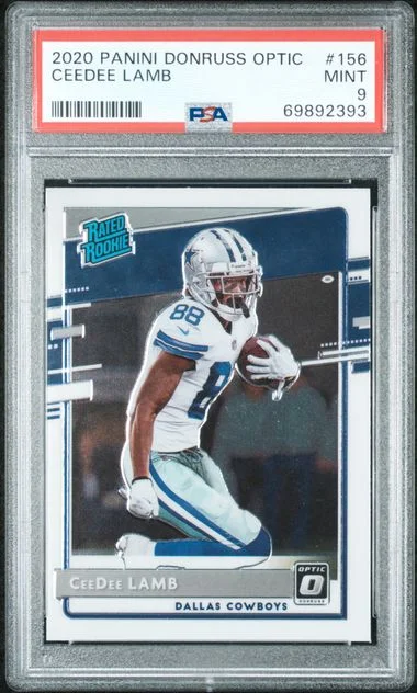 2020 Donruss Optic CeeDee Lamb #156 card image