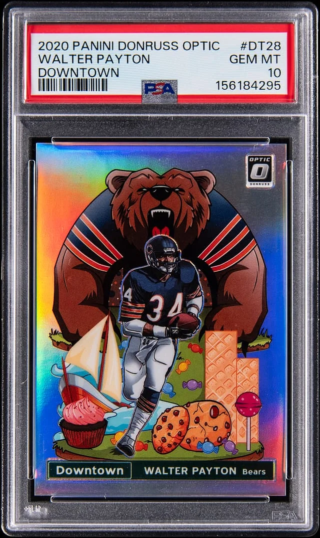 2020 Donruss Optic Walter Payton Downtown #DT-28 card image