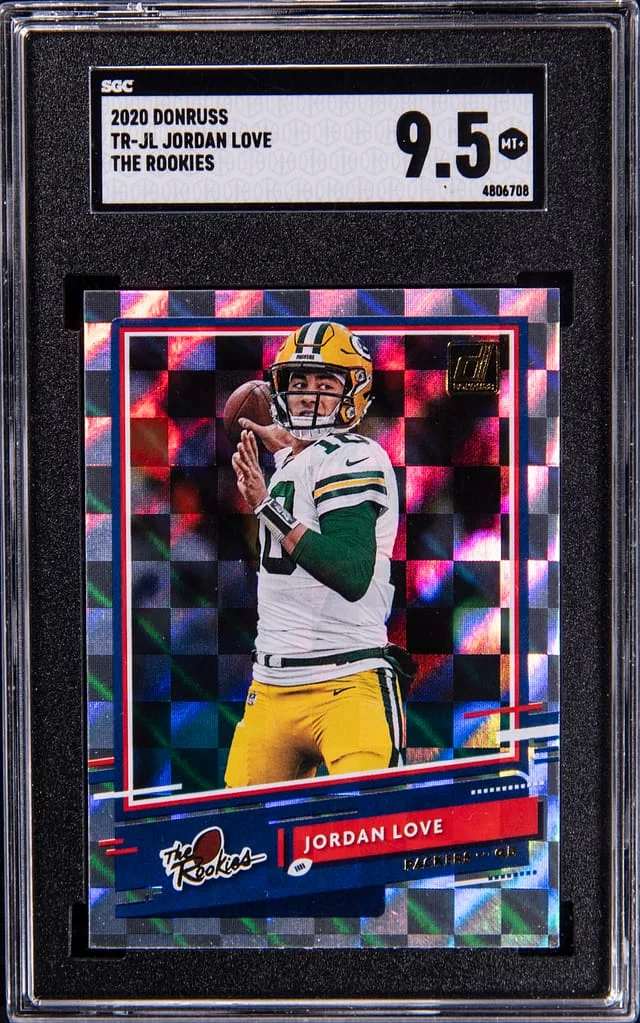 2020 Donruss The Rookies Jordan Love #TR-JL card image