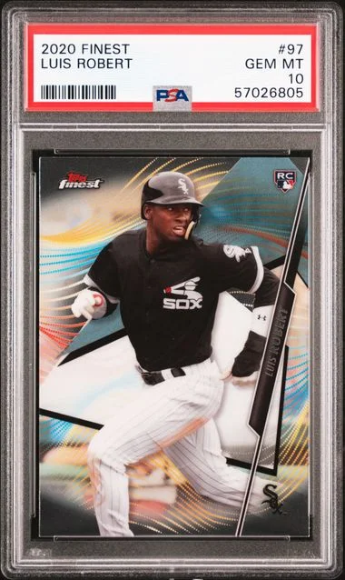 2020 Finest Luis Robert #97 card image