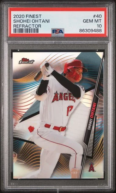 2020 Finest Shohei Ohtani Refractor #40 card image