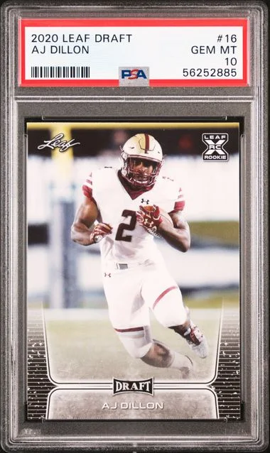 2020 Leaf Aj Dillon Draft #16 card image