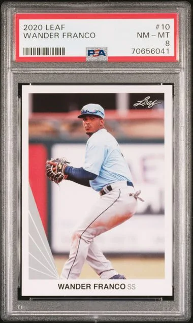 2020 Leaf Wander Franco #10 card image