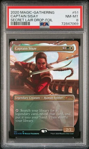 2020 Magic The Gathering Secret Lair Drop Foil Captain Sisay #51 card image
