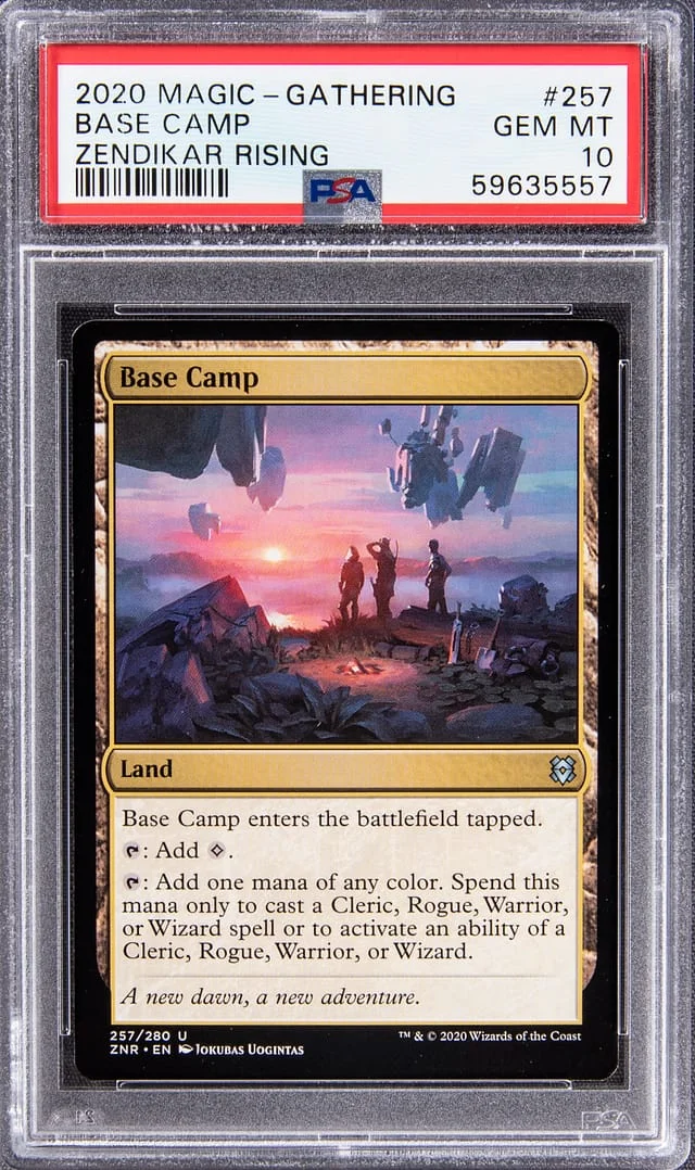 2020 Magic The Gathering Zendikar Rising Base Camp #257 card image