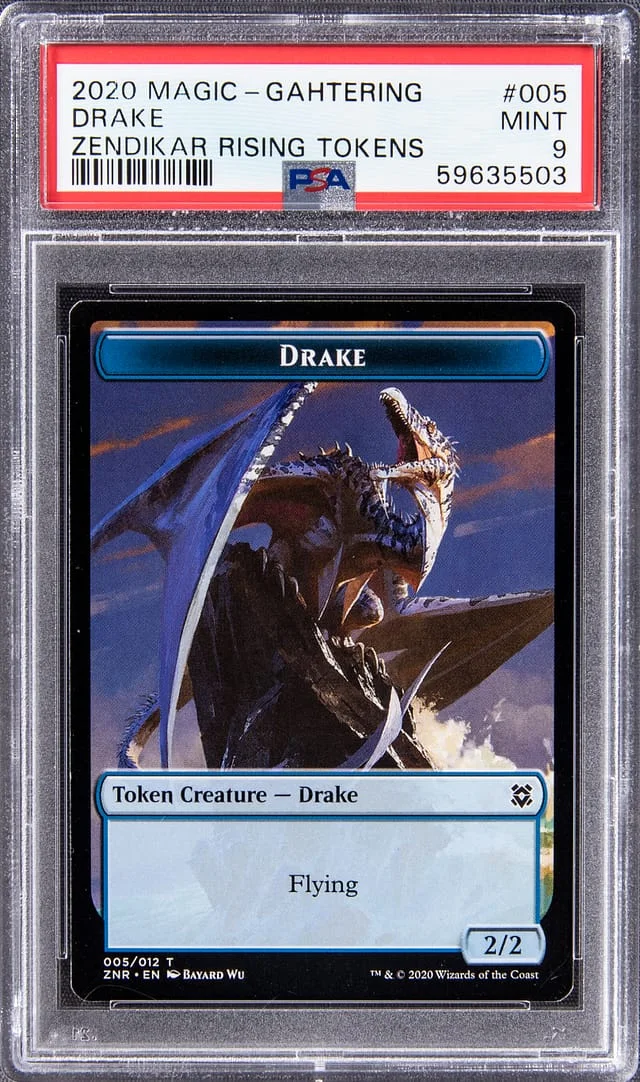2020 Magic: The Gathering Zendikar Rising Tokens Drake #005 card image
