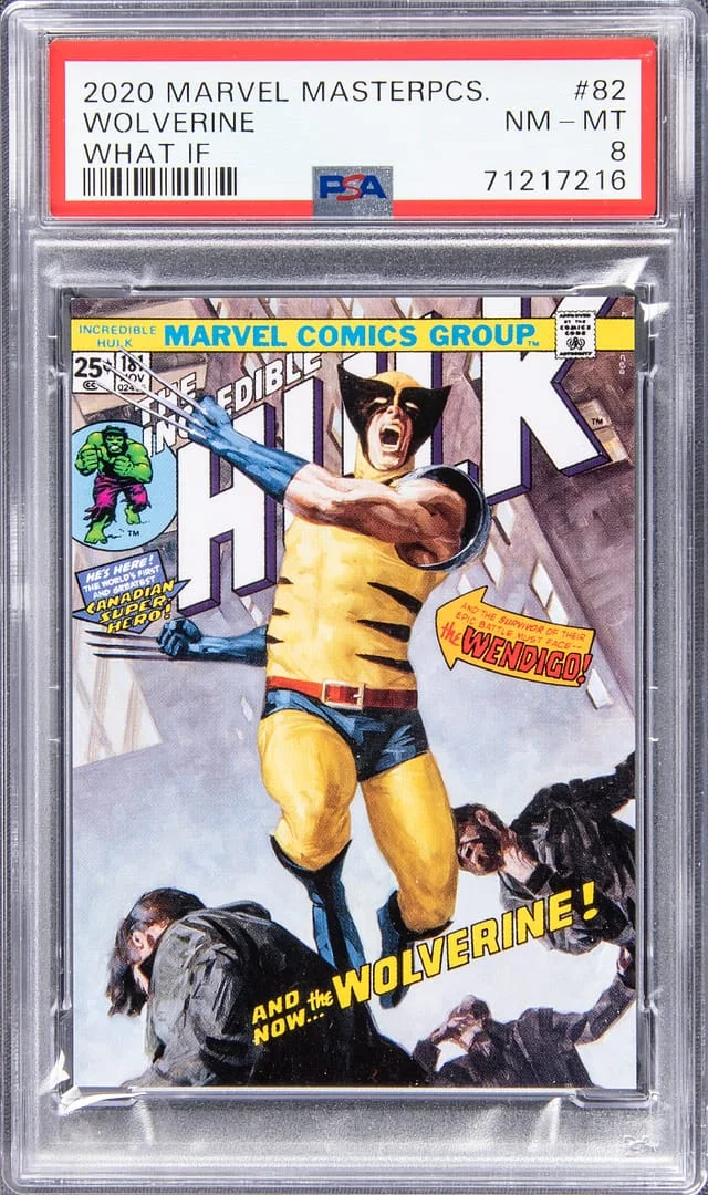 2020 Marvel Masterpieces What If Wolverine #82 card image