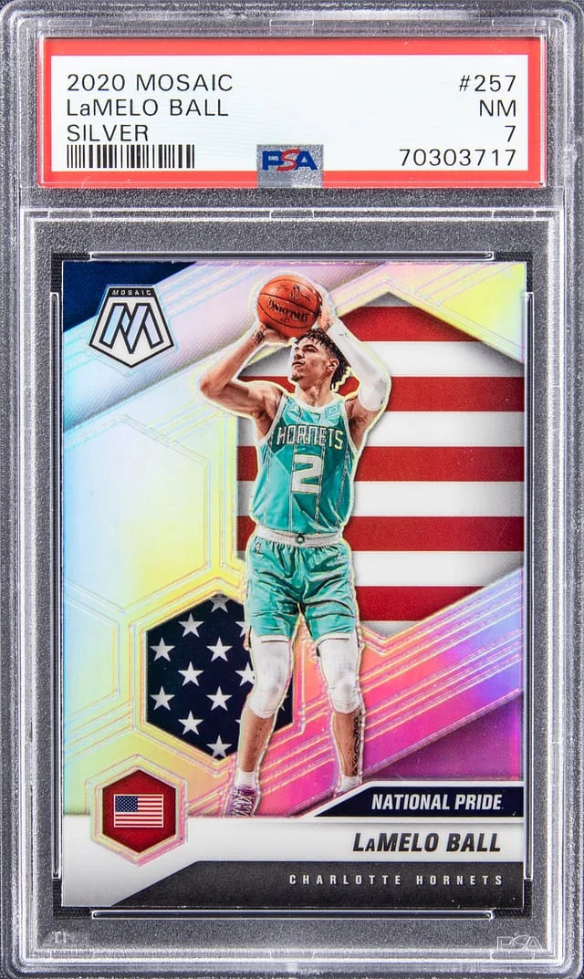 2020 Mosaic LaMelo Ball Silver #257 card image