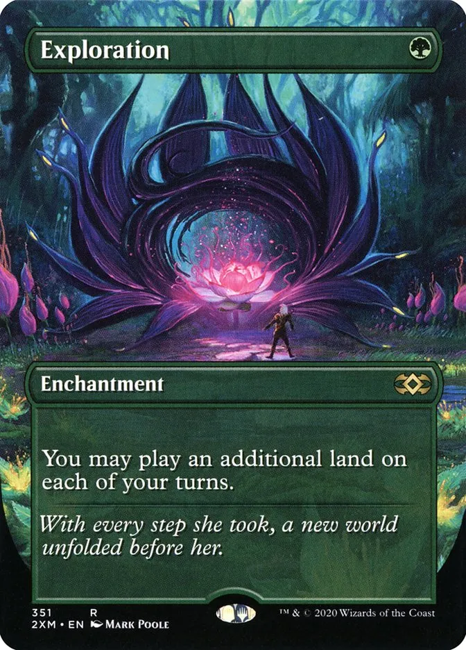 2020 Double Masters Exploration rare #351 rare card image
