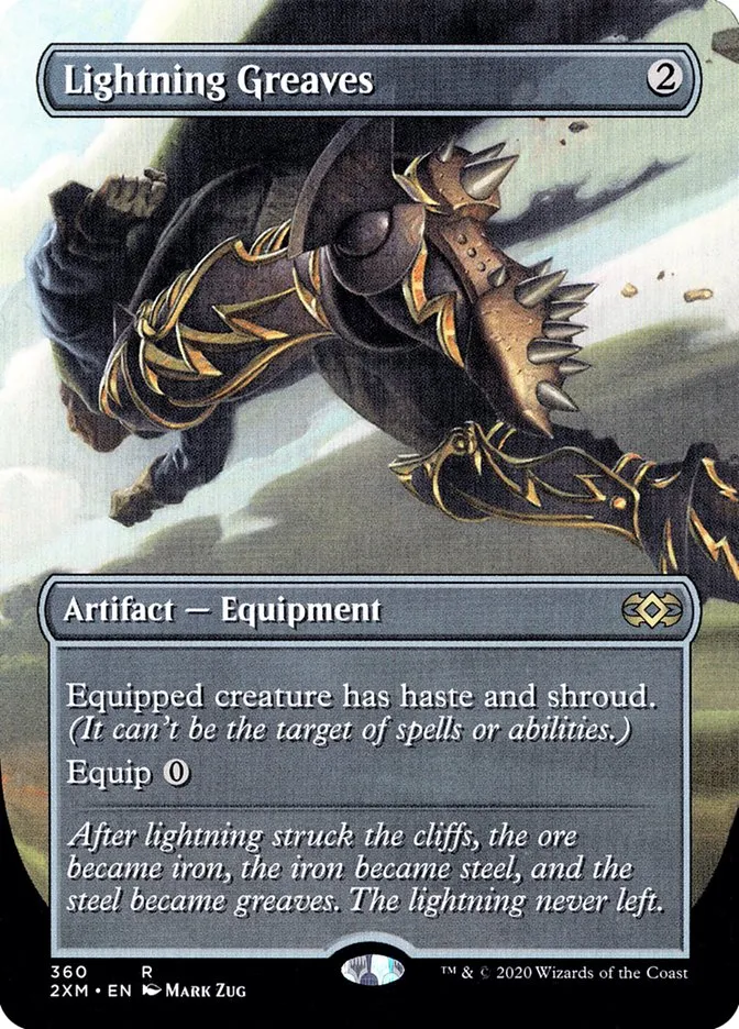 2020 Double Masters Lightning Greaves rare #360 rare card image
