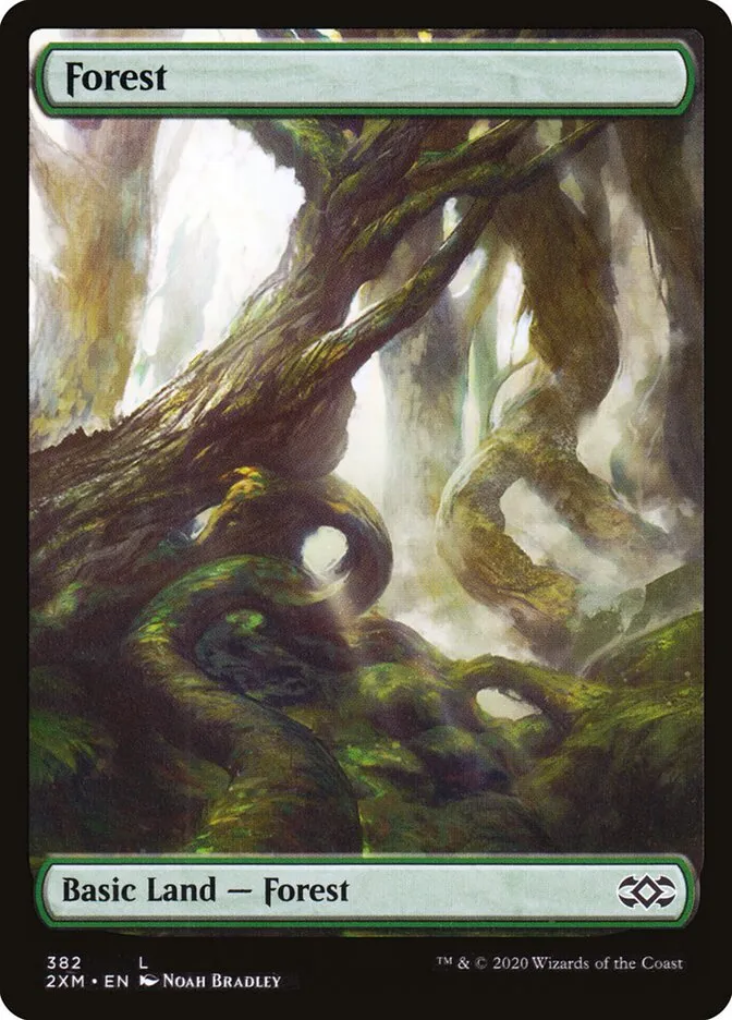 2020 Double Masters Forest common #382 common card image