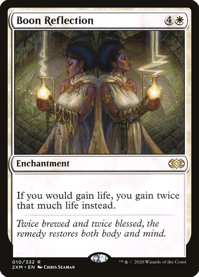 2020 Double Masters Boon Reflection rare #10 rare card image