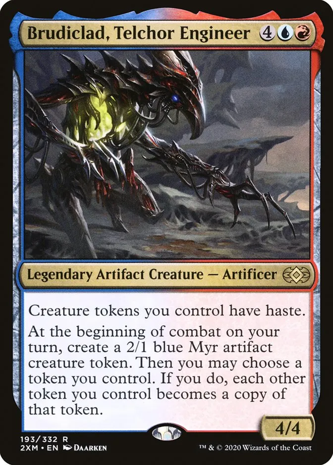 2020 Double Masters Brudiclad, Telchor Engineer #193 rare card image