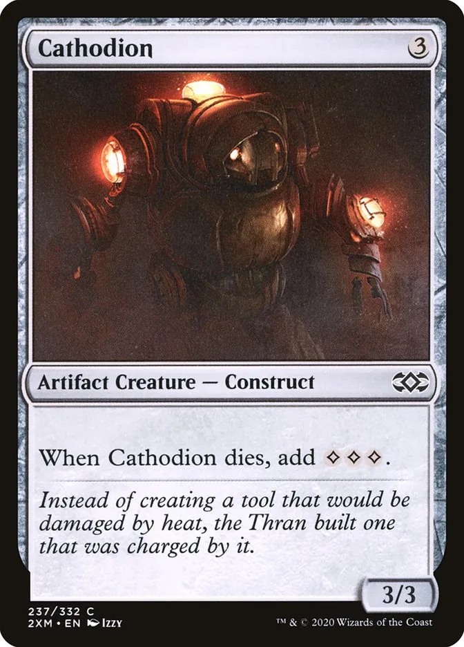 2020 Double Masters Cathodion common #237 common card image