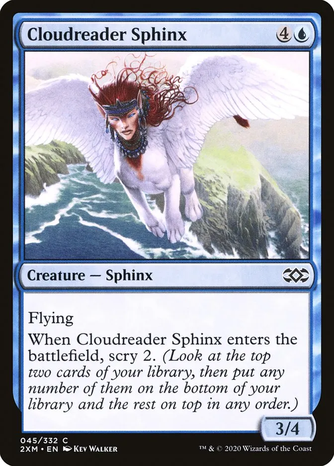 2020 Double Masters Cloudreader Sphinx common #45 common card image
