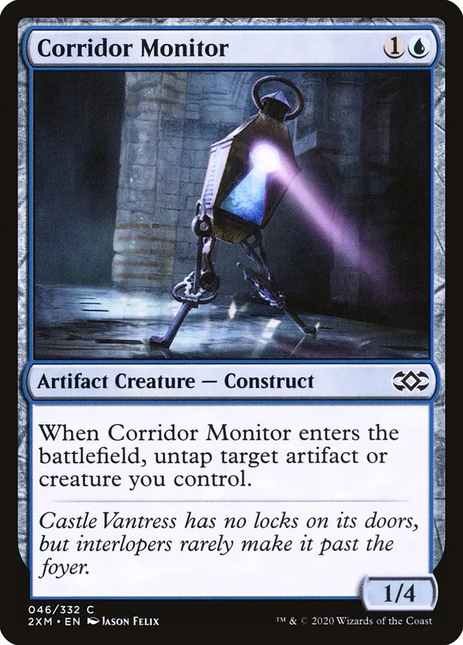 2020 Double Masters Corridor Monitor #46 common card image