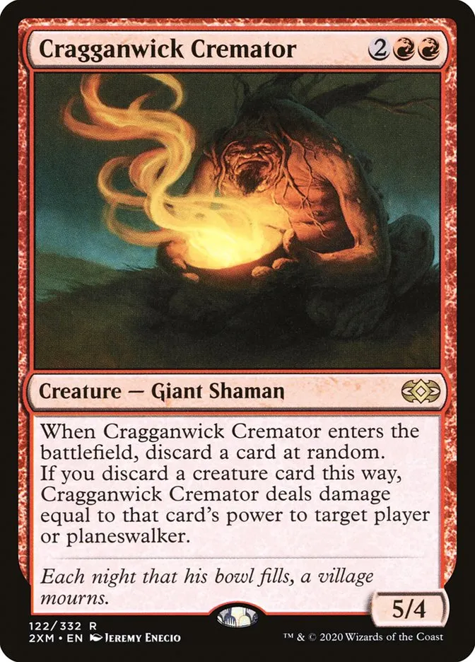 2020 Double Masters Cragganwick Cremator #122 rare card image