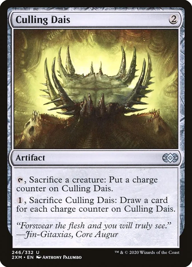 2020 Double Masters Culling Dais uncommon #246 uncommon card image