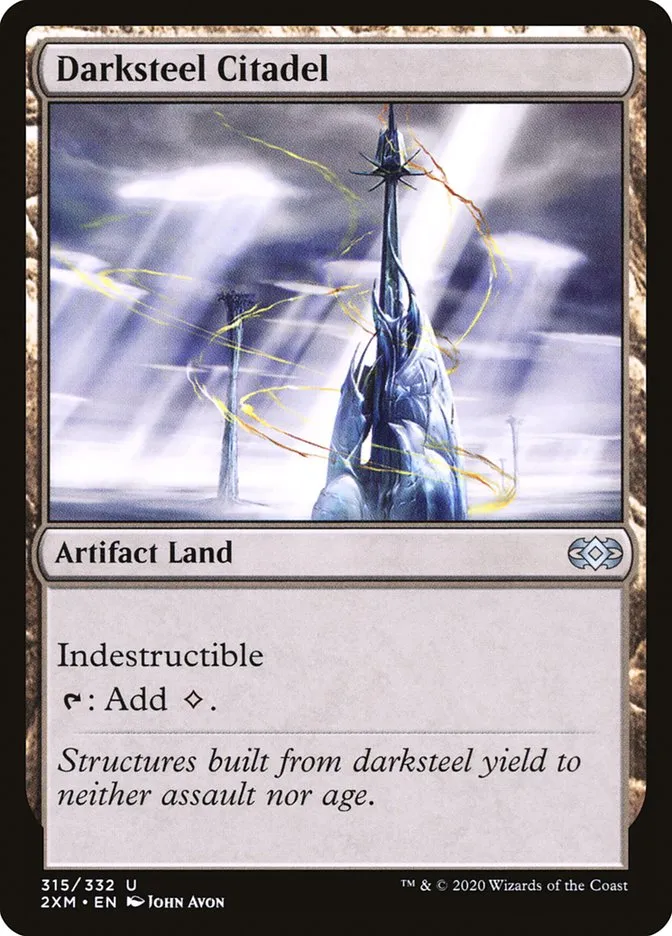 2020 Double Masters Darksteel Citadel #315 uncommon card image