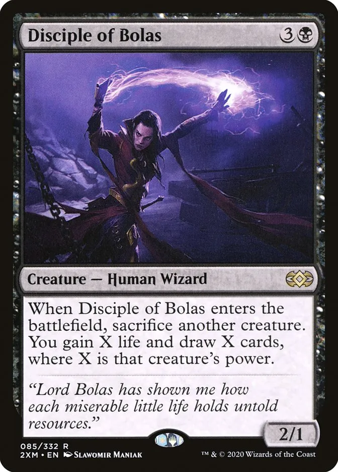 2020 Double Masters Disciple of Bolas #85 rare card image