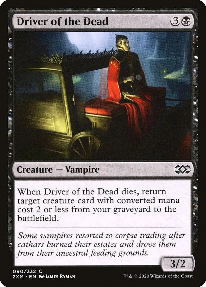 2020 Double Masters Driver of the Dead #90 common card image