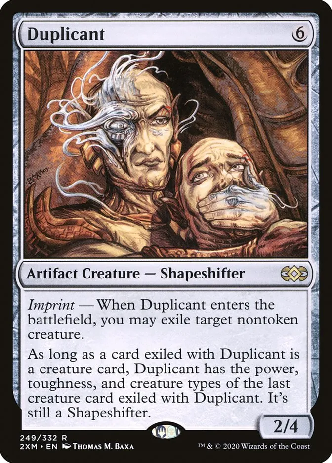 2020 Double Masters Duplicant rare #249 rare card image