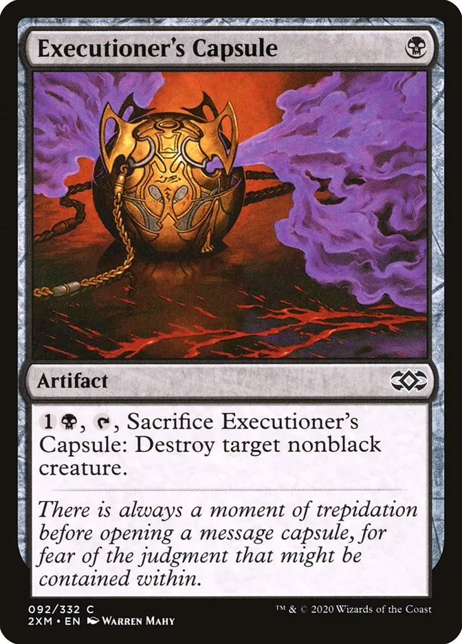 2020 Double Masters Executioner's Capsule common #92 common card image
