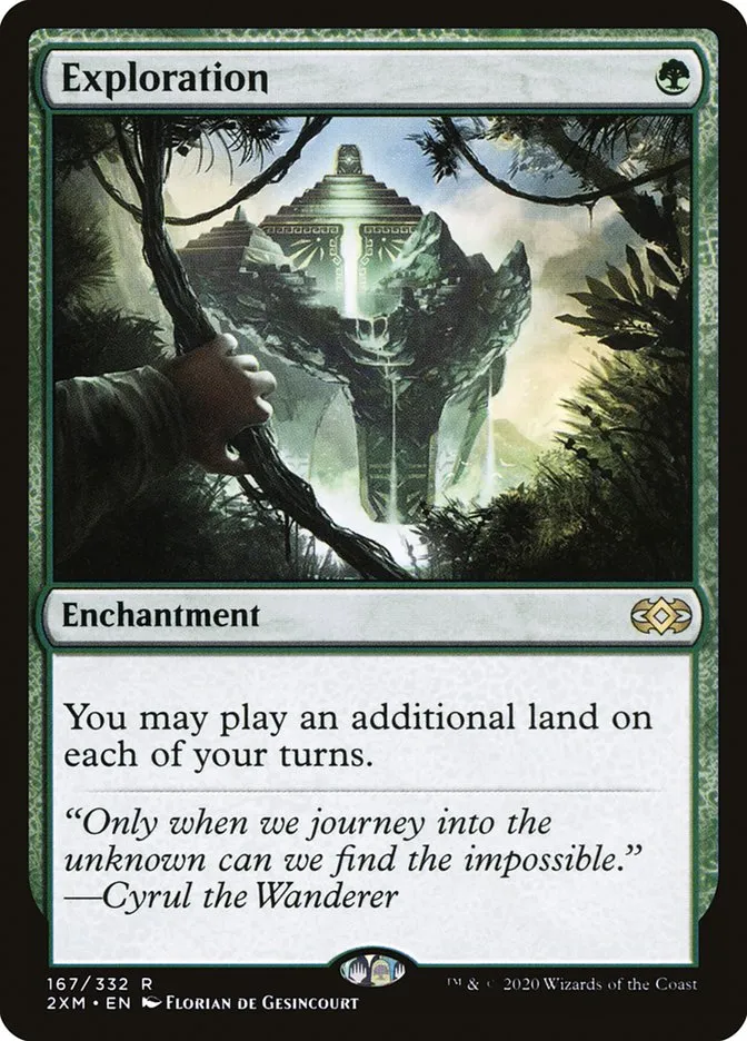 2020 Double Masters Exploration [Foil] rare #167 rare card image
