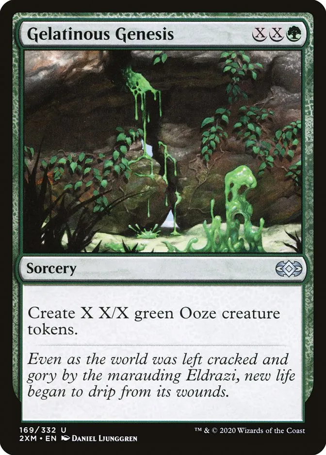 2020 Double Masters Gelatinous Genesis #169 uncommon card image
