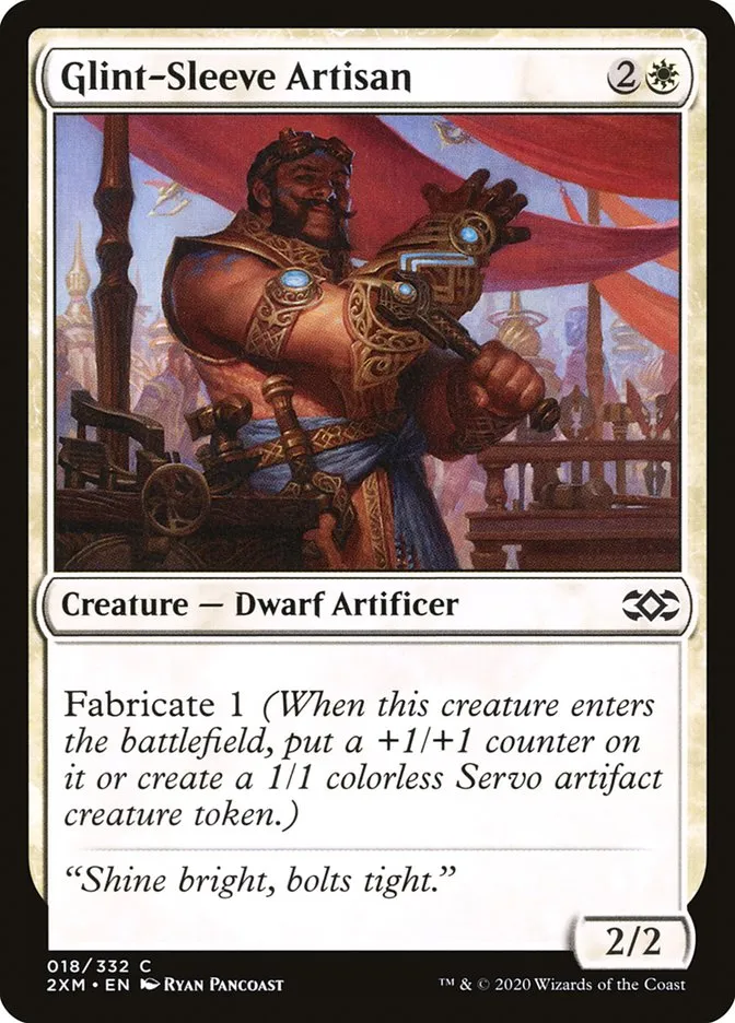 2020 Double Masters Glint-Sleeve Artisan common #18 common card image