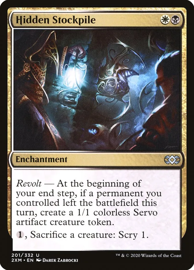 2020 Double Masters Hidden Stockpile #201 uncommon card image
