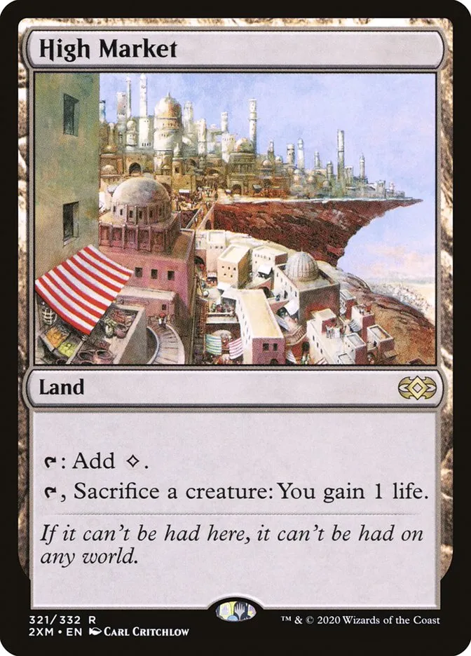 2020 Double Masters High Market #321 rare card image