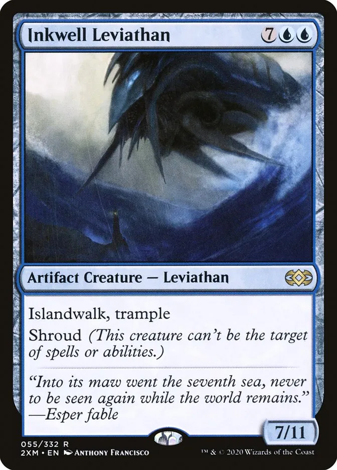 2020 Double Masters Inkwell Leviathan #55 rare card image