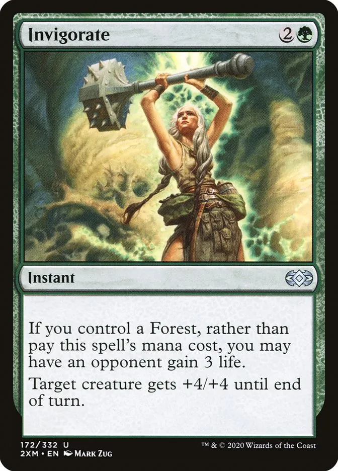 2020 Double Masters Invigorate #172 uncommon card image