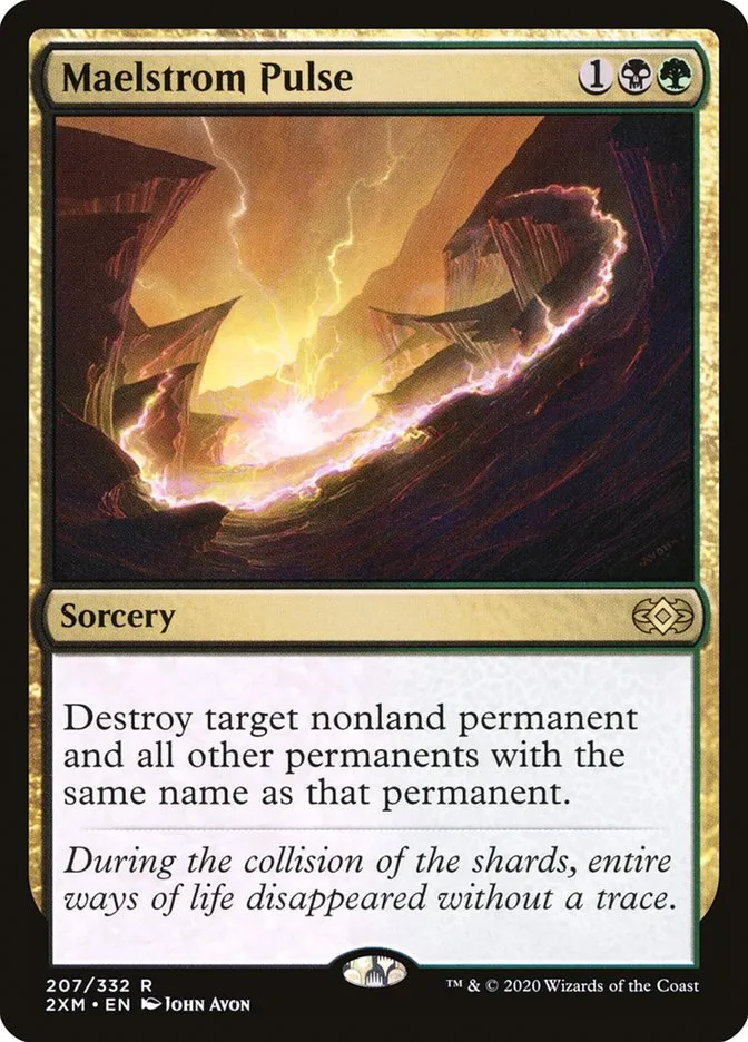 2020 Double Masters Maelstrom Pulse #207 rare card image