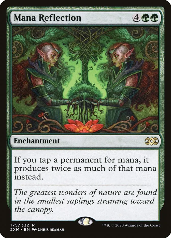 2020 Double Masters Mana Reflection rare #175 rare card image