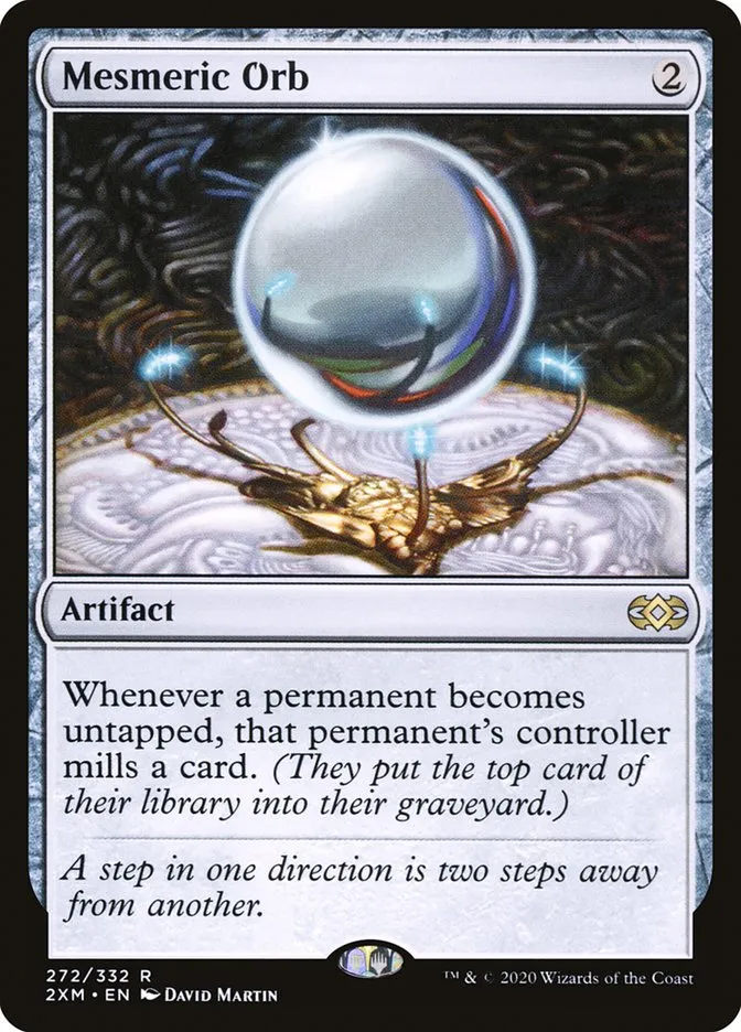 2020 Double Masters Mesmeric Orb rare #272 rare card image