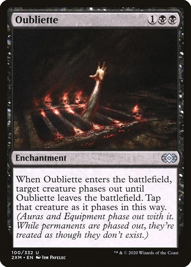 2020 Double Masters Oubliette uncommon #100 uncommon card image