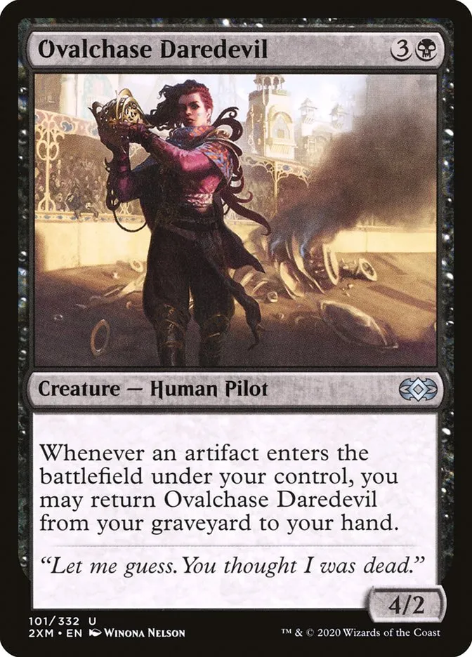2020 Double Masters Ovalchase Daredevil uncommon #101 uncommon card image
