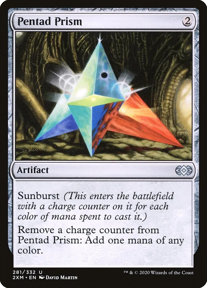 2020 Double Masters Pentad Prism uncommon #281 uncommon card image
