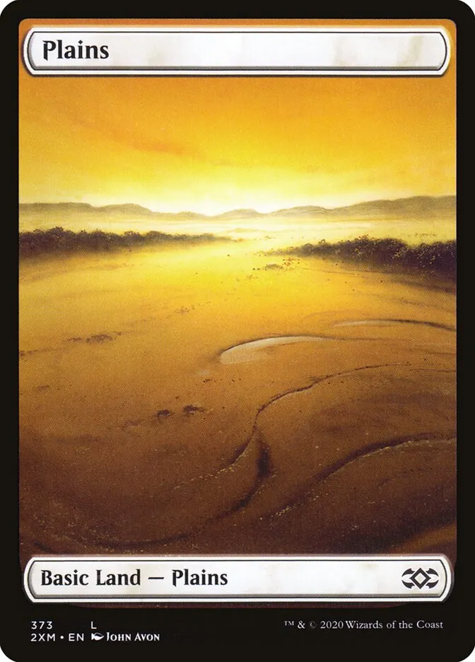 2020 Double Masters Plains common #373 common card image