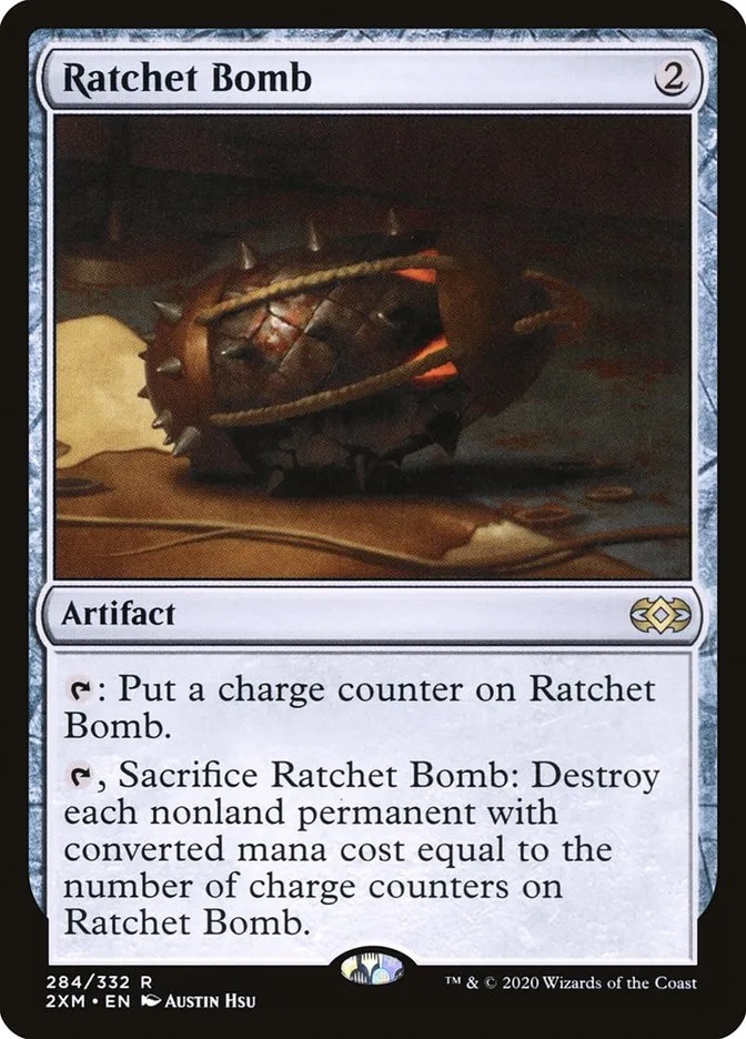 2020 Double Masters Ratchet Bomb #284 rare card image