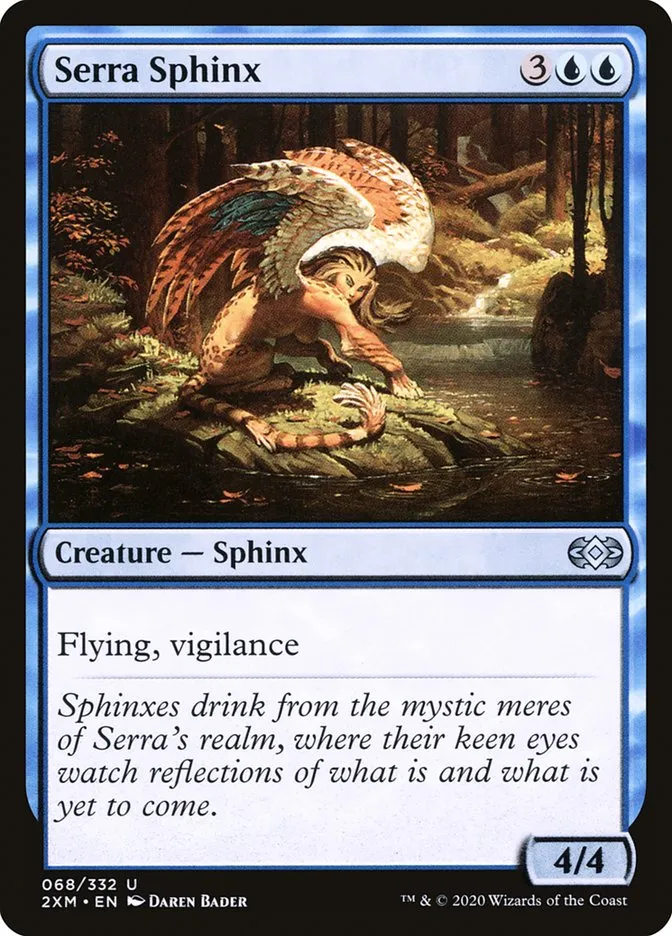 2020 Double Masters Serra Sphinx uncommon #68 uncommon card image