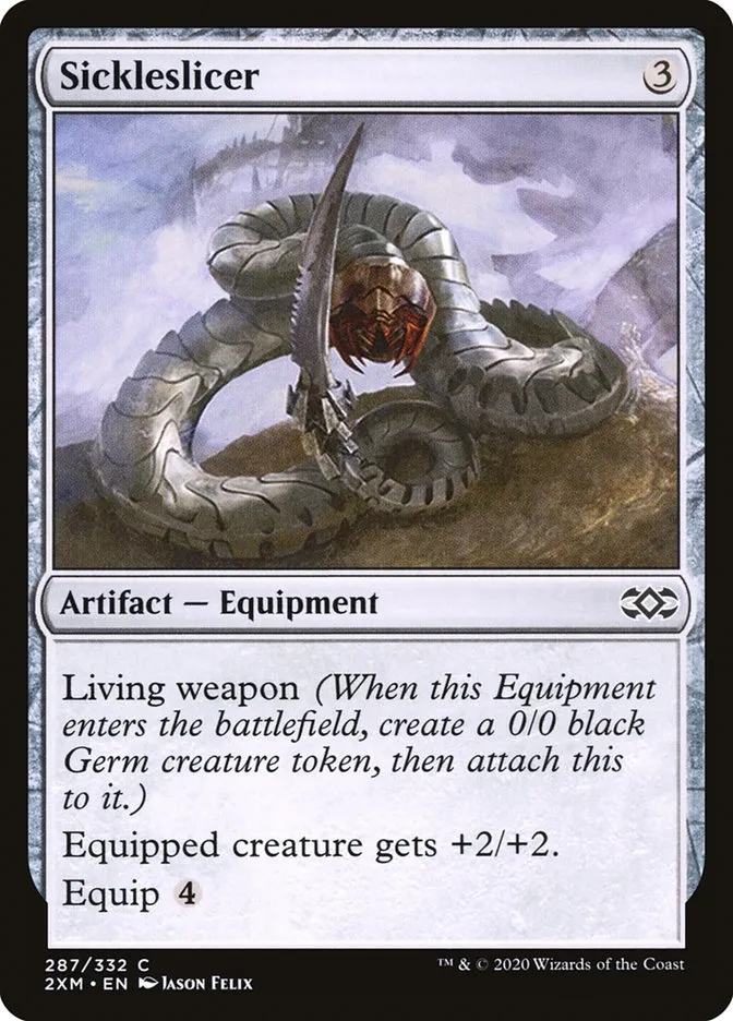 2020 Double Masters Sickleslicer common #287 common card image