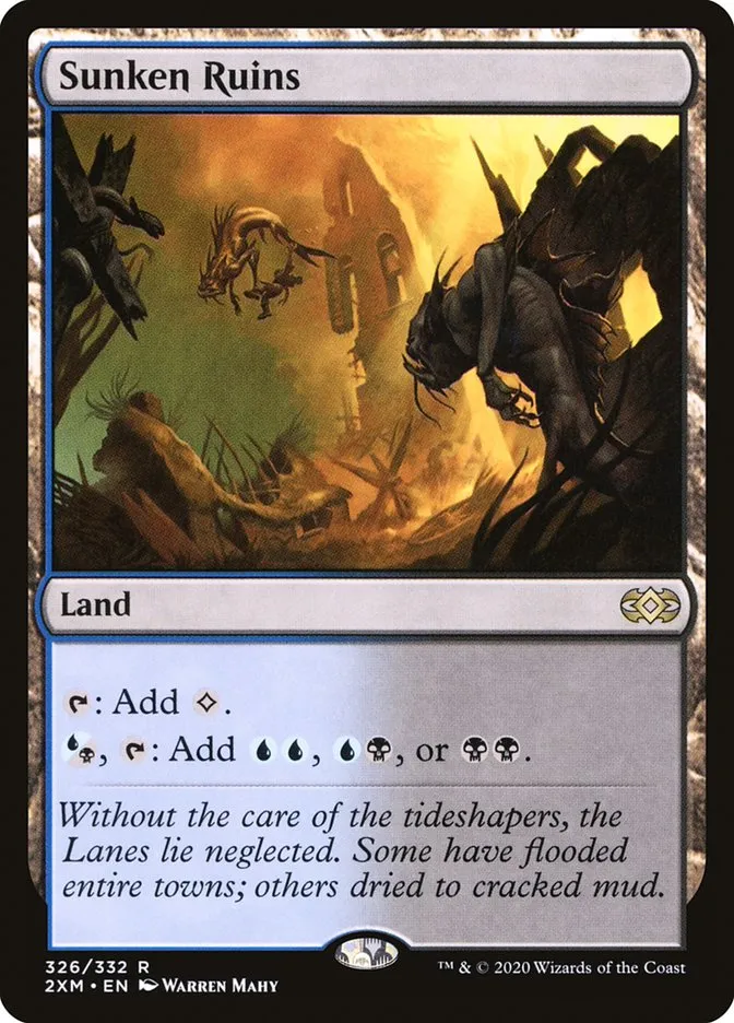 2020 Double Masters Sunken Ruins #326 rare card image