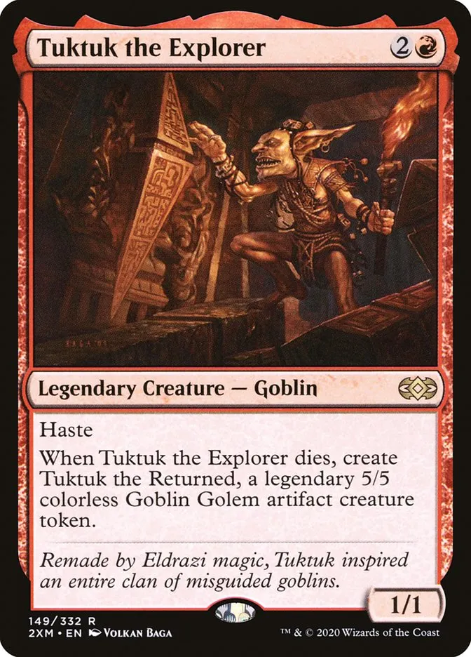 2020 Double Masters Tuktuk the Explorer #149 rare card image